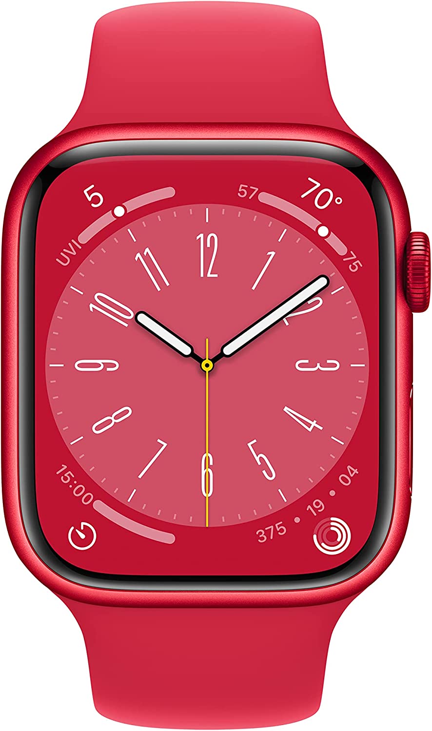 スマートウォッチ　Apple Watch Series 8 GPS+Cellularモデル 41mm ((PRODUCT)REDアルミニウムケース/(PRODUCT)REDスポーツバンド) [MNJ23J/A] Amazon.com: Apple Watch Series 8 [GPS + Cellular 41mm] Smart