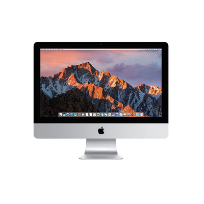 iMac Retina 4K مقاس 21.5 بوصة (2015) - Core i5 بسرعة 3.1 جيجاهرتز وذاكرة وصول عشوائي سعة 8 جيجابايت وذاكرة تخزين سعة 1 تيرابايت باللون الفضي